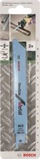 Teh sharrë sabre Bosch S922 BF 2609256705, HCS, 150mm, 14 TPI, për metal