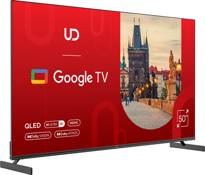 TV UD 50QGU7210S, 50\", QLED, 4K UHD, 50/60Hz, i zi
