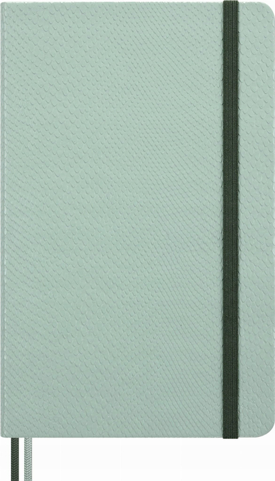 Fletore Moleskine Limited Edition Year of the Snake 2025, e madhe 13 x 21 cm, 176 faqe, jeshile sage