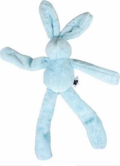 Lodër pelushi për qen Duvo+ Blue Rabbit, 46cm, blu