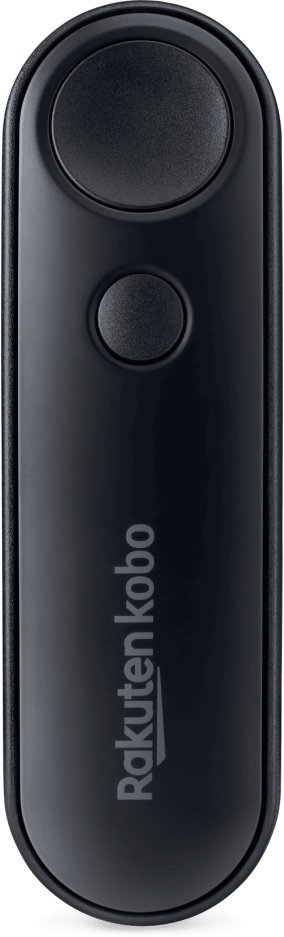 Телекоманда Kobo Remote Page Turner, за Kobo читачи на електронски книги, Bluetooth, црна