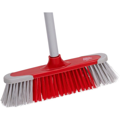 Set pastrimi Dirt Devil, 6 pjesë, bisht çeliku 115 cm, i kuq