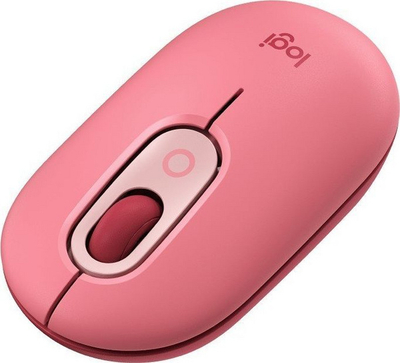 Maus Logitech POP (910-006548), rozë