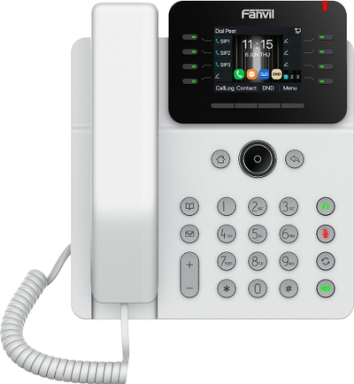 Telefon IP Fanvil V62G, ekran 2.8", 12 linja SIP, i zi