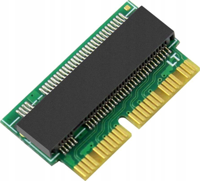 Adapter memorie RAM Mini PCIe në mPCIe, 52 pin, jeshil