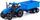Traktor lodër POLESIE Wader Progress me rimorkio, plastik, blu