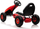 Go kart me pedale për kalamoj G208, sedilje që rregullohet, fren me dorë, i kuq