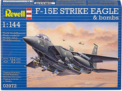 Set modelimi Revell F-15E Strike Eagle REV-63972, me bojëra dhe ngjitës