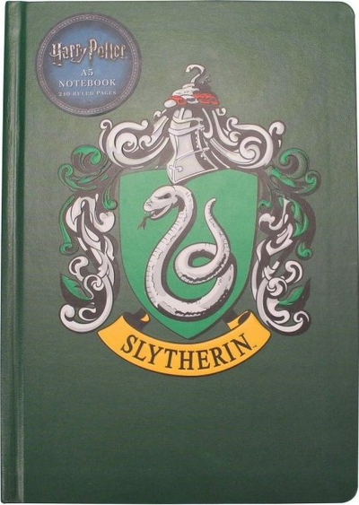 Fletore Harry Potter Slytherin A5 Flex, me vija, jeshile