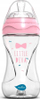 Biberon qelqi Nuvita Glass Bottle, 240 ml, roz