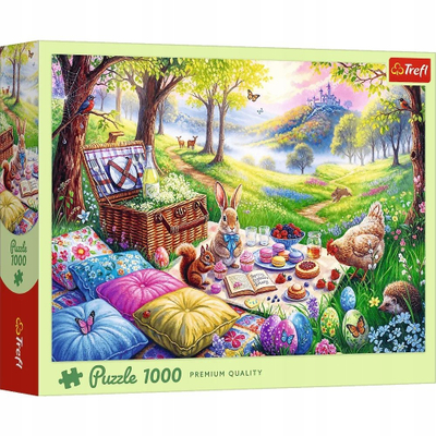 Puzzle Trefl Picnic in the Meadow 10978, 1000 copa, shumëngjyrësh