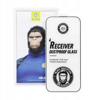 Qelq mbrojtës Blueo Mr. Monkey Glass 5D për Apple iPhone 17 Pro Max, 5H, kundër pluhurit, i zi