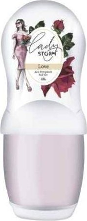 Deodorant kundër djersës Storm Women Love, roll on, 50ml