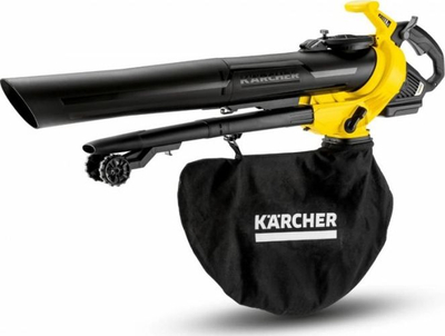 Fshesë fryrëse kopshti Kärcher 1.444-170.0, 36V, 2 në 1, e verdhë e zezë