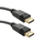 Kabllo Qoltec DisplayPort në DisplayPort, 3 metra, version 1.3, e zezë
