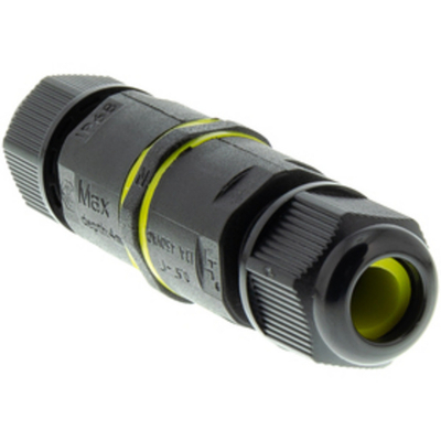 Lidhëse kabllosh Retlux RSL 249, IP65, e zezë