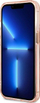 Mbrojtëse telefoni Guess GUHMP13XHTCMP për iPhone 13 Pro Max 6.7", hard case, MagSafe, rozë transparente