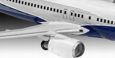 Set modelimi plastik Revell Boeing 737-800, shkalla 1:288, shumëngjyrësh