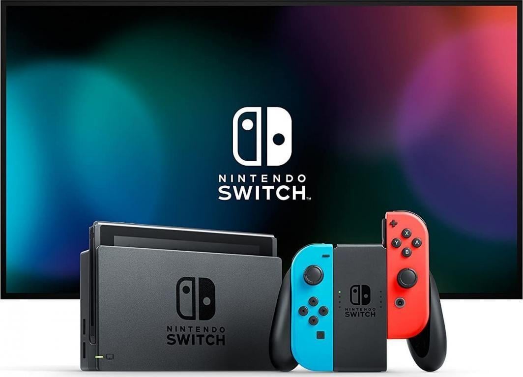 Konzolë Nintendo Switch V2, e kuqe/ kaltër 3