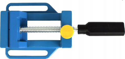 Mengene за стегач за дупчење SilverTools S10578, отворање 67mm, алуминиумска легура, сива