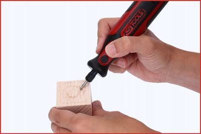 Set veglash elektrike KS Tools Emonster, 7.2V, 50 aksesorë, me bateri që rikarikohet