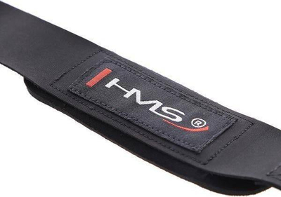 Rripa trajnimi për deadlift HMS F4433, material SBR, set 2 copë, të zinj