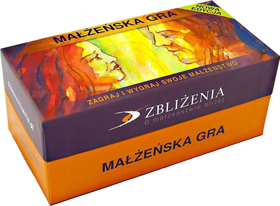 Loja shoqërore Wydawnictwo Zbliżenia Marriage Game, për çifte, me manual në PDF