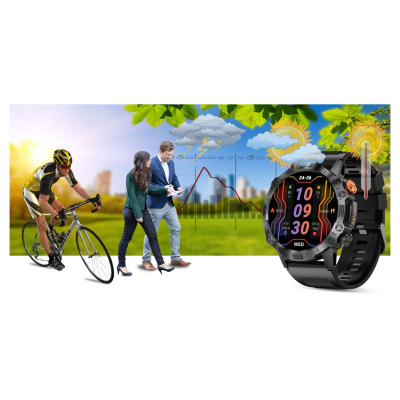 Smartwatch Mski Gravity GT20-1, ekran 1.43\" AMOLED, Bluetooth, i zi