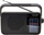 Radio portative Blaupunkt PR8BK, FM, me kufje, e zezë