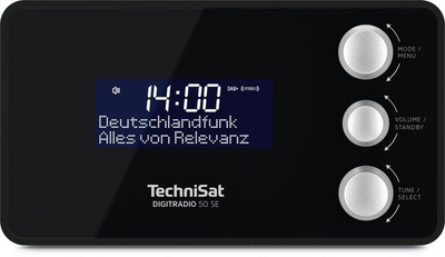 Radio TechniSat DigitRadio 50 SE, e zezë