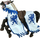 Figurinë Papo Blue Dragon King Horse, figurë kalorësi me kalë, shumëngjyrëshe