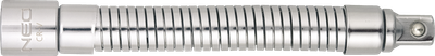 Zgjatues fleksibël Neo 1/2", 190mm, çelik chrome vanadium, argjendtë