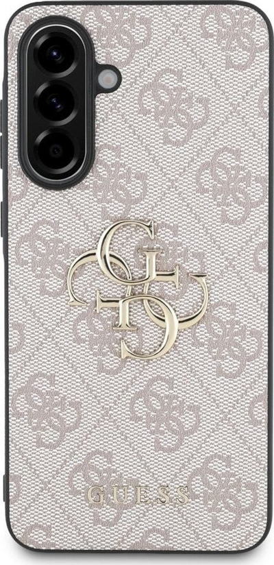 Mbulesë telefoni Guess për Samsung Galaxy A36 5G, eco leather, rozë