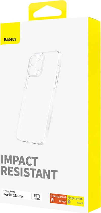 Maskë telefoni Baseus OS Lucent Series për iPhone 13 Pro, TPU, transparente