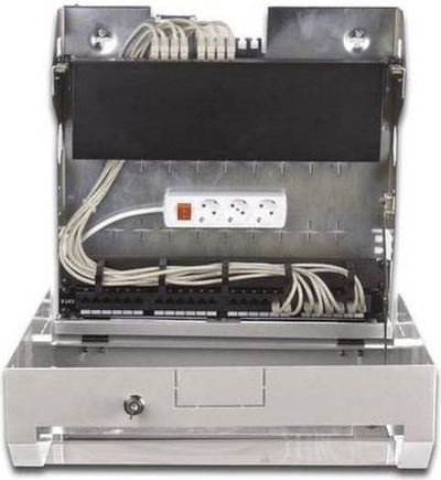 Kabinet muri Digitus DN-19 04U-PB, 19", 5U, gri