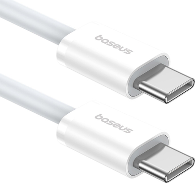 Kabllo USB C Baseus Superior Series II, 30W PD, 2m, e bardhë