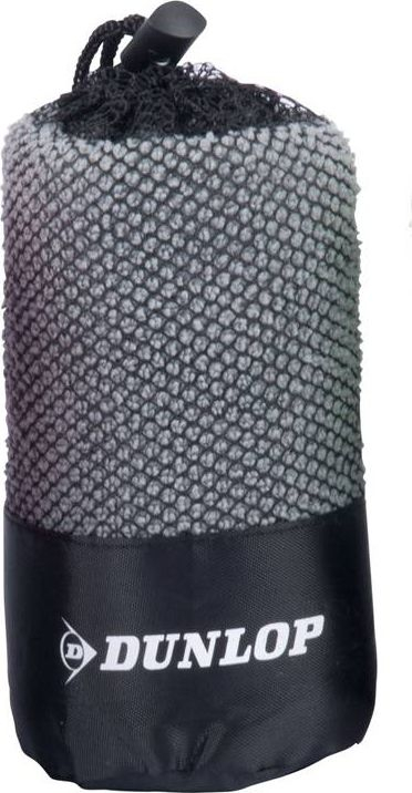 Peshqir sportiv Dunlop, mikrofibër, 40 x 80 cm, gri