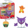 Set figura Pokemon Jazwares Battle Figure, 3 copë 5 cm, Charmander Appletun Haunter, shumëngjyrëshe