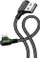 Kabllo karikimi Mcdodo CA-4674 USB në Lightning, 0.5m, me LED, e zezë