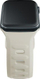 Rrip ore 3mk Silicone për Apple Watch, silikon, 42 45mm, bezhë