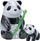 Puzzle kristali Bepuzzled Panda, 3D