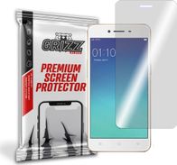 Mbrojtës ekrani GrizzGlass Hybrid Glass për Oppo A37, xham hibrid, transparent