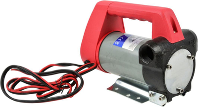 Пумпа за масло Geko G00945, 12V, компактна, сива
