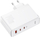 Karikues Baseus GaN5 Pro, 2x USB-C, USB-A, 140W, i bardhë