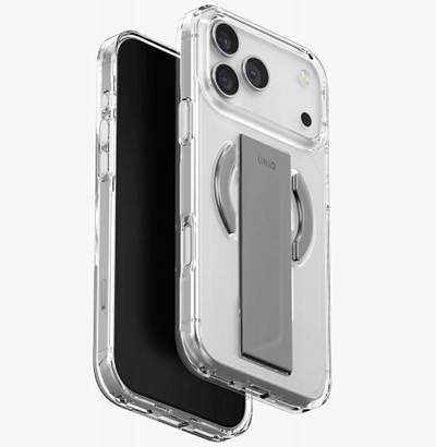 Kllëf telefoni Uniq Heldro Air për iPhone 17 Pro Max, Magclick, transparent