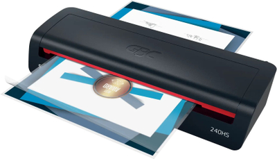 Laminues GBC 240HS, deri A3, 75 125 mikron, i zi e kuqe