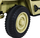Makina elektrike për kalamaj Baby Active Retro Military Vehicle 4x4, me drita që punojnë, ngjyrë rëre