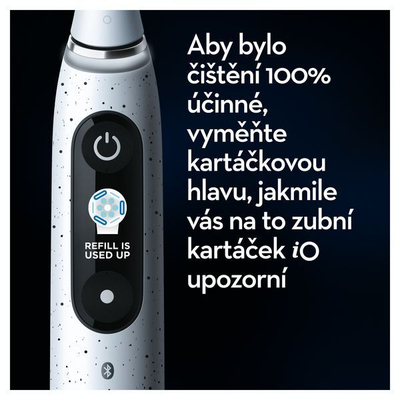 Furçë elektrike për dhëmbë Oral B iO Series 10 Stardust, e bardhë