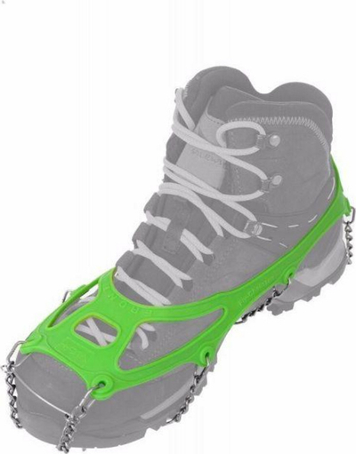 Crampons për këpucë VI.6+ Pro Traxion Lite, nr. 40-44, të argjendta/të gjelbra