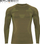 Bluzë termike Brubeck LS14210 Ranger Protect, për burra, madhësia S, ngjyrë kaki